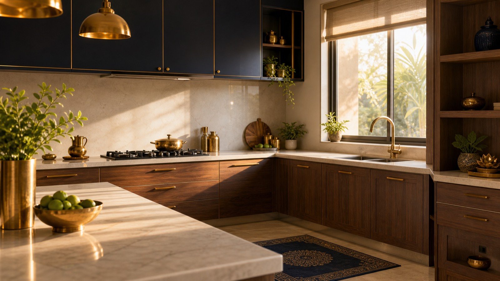 Modern kitchen interior